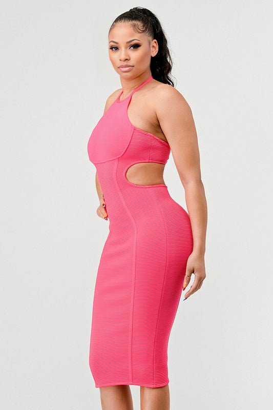Slay Without Limits Bandage Dress - KIOKO