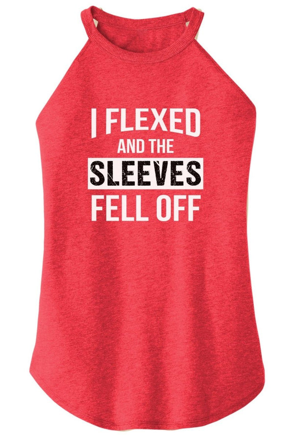 Sleeves Fell Off Rocker Tank Top - KIOKO