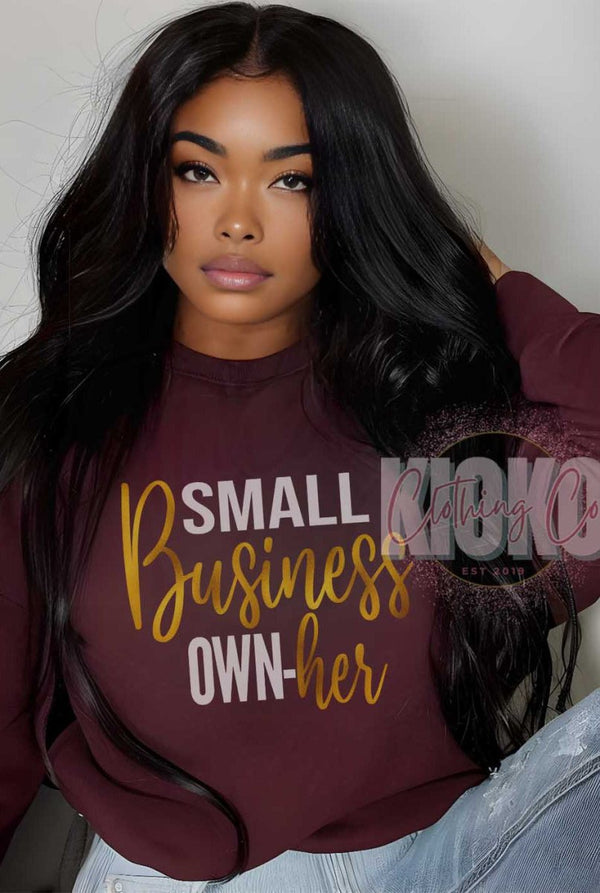 Small Business OwnHer Sweatshirt - KIOKO