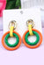 Sol Drifter Round Dangle Earrings - KIOKO