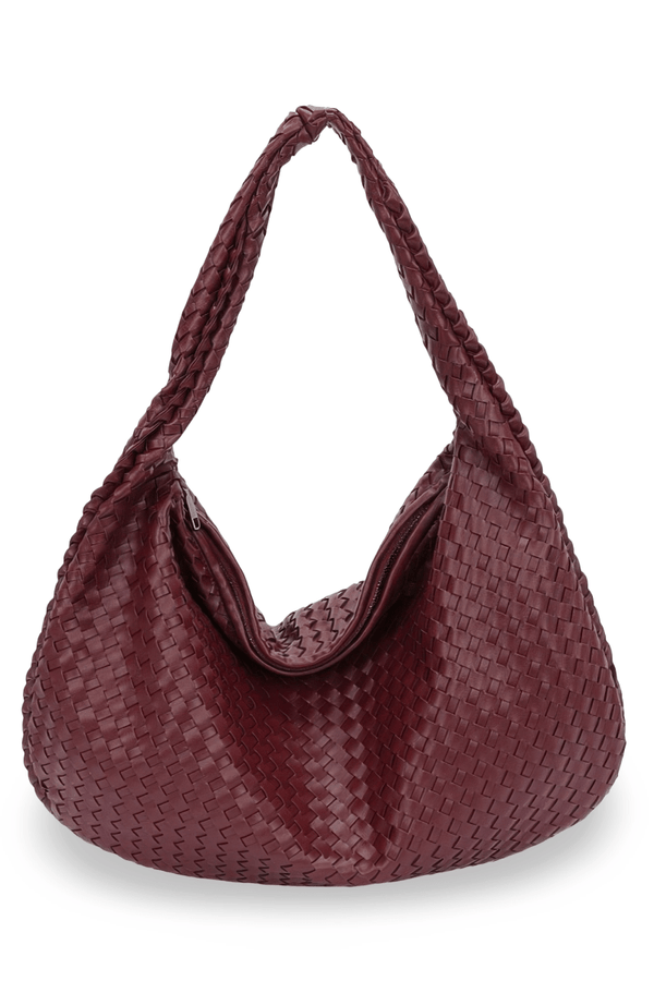 Status Bloom Leather Hobo Bag - KIOKO