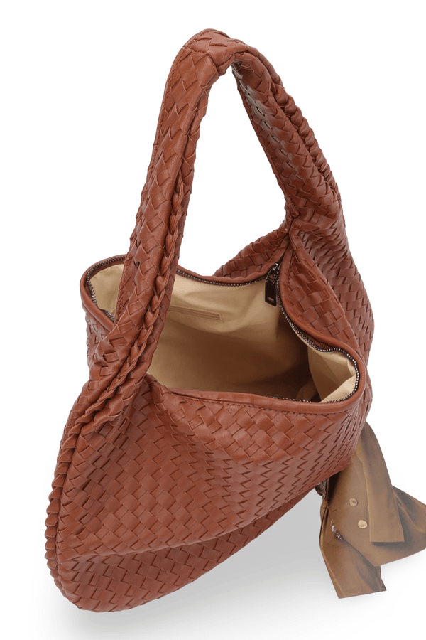 Status Bloom Leather Hobo Bag - KIOKO