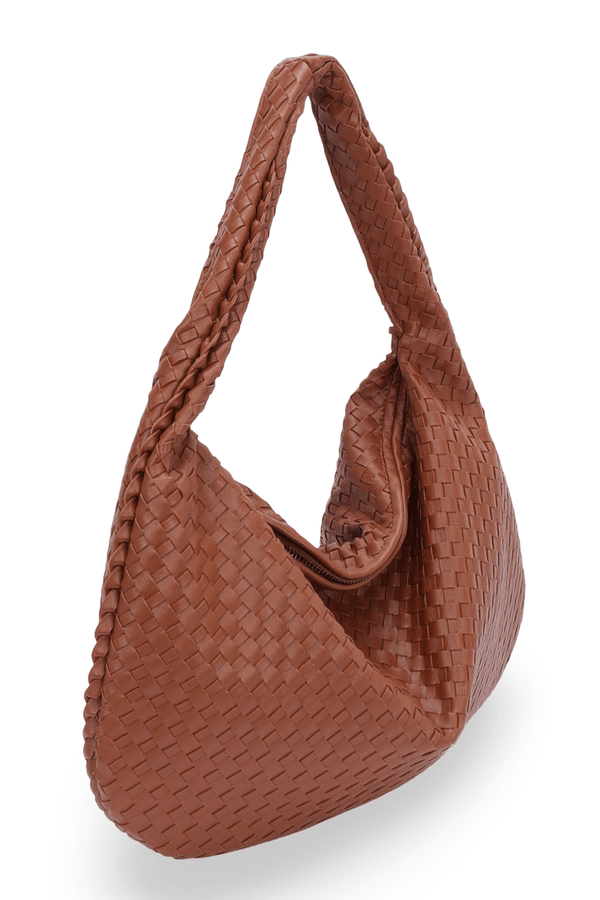 Status Bloom Leather Hobo Bag - KIOKO