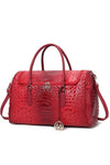 Stitch Affair Vegan Leather Duffle Bag - KIOKO