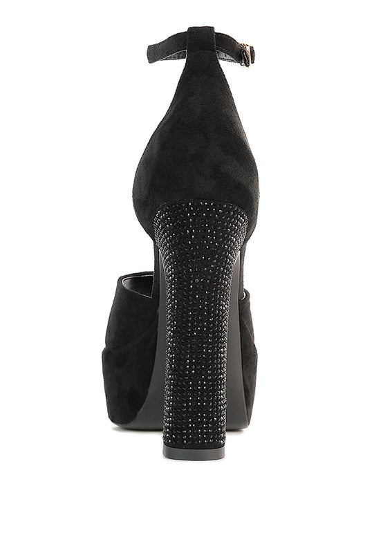 Stunt In Style Block Heeled Sandals - KIOKO