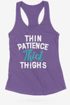 Thin Patience Racerback Tank - KIOKO
