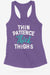 Thin Patience Racerback Tank - KIOKO