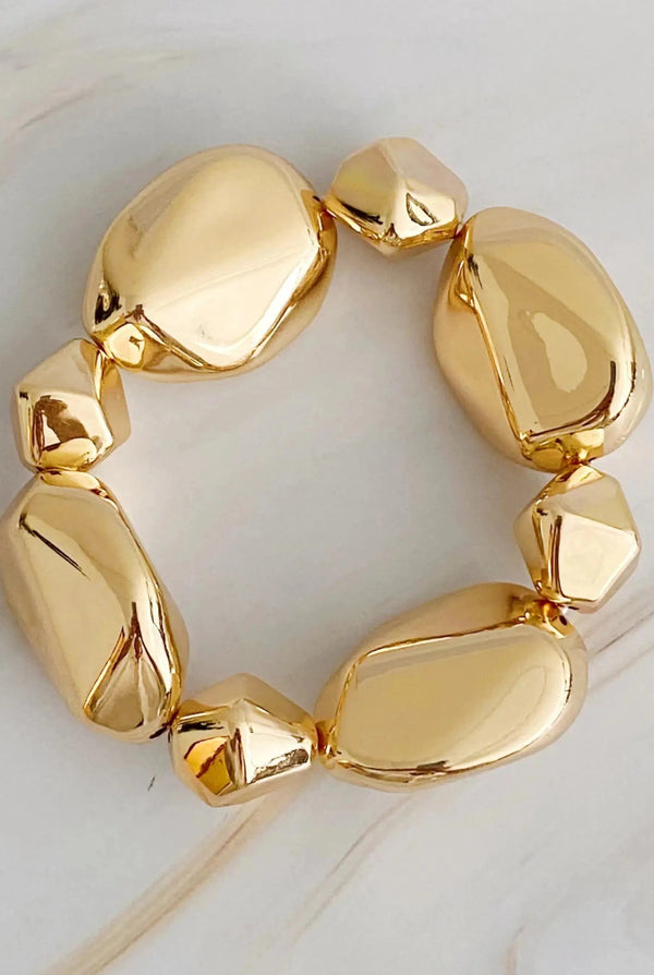 Tide's Treasure Gold Bracelet - KIOKO