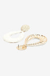 Tideyn Teardrop Faux Straw Earrings - KIOKO