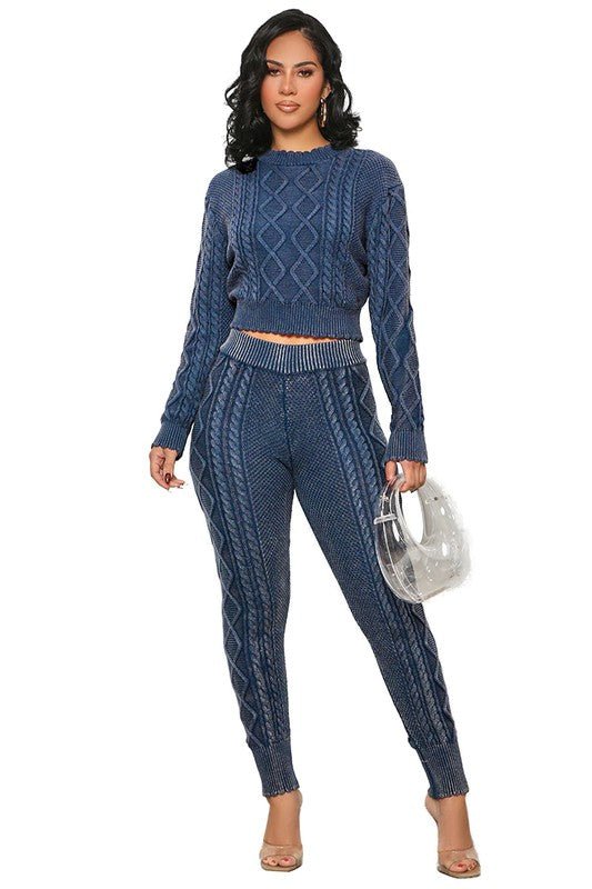 Tremors Sweater Pants Set - KIOKO