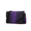 Vanta Croc - Embossed Saddle Bag - KIOKO