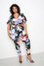 Violet Bloom Jogger Set - KIOKO
