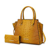 Viridiana Croc - Embossed Tote Bag - KIOKO
