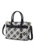 Vivian Plaid Satchel Bag - KIOKO