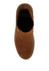 Vostok Suede Chunky Chelsea Boots - KIOKO