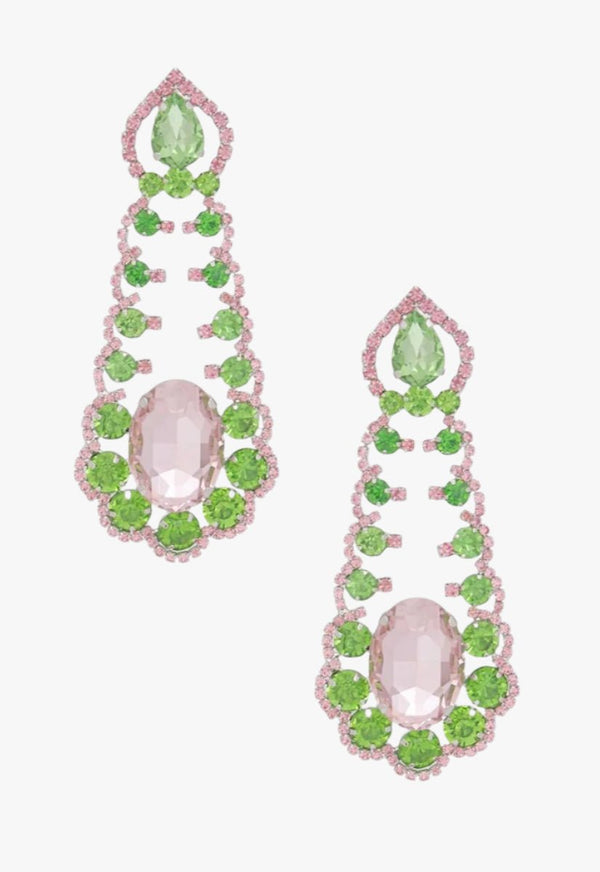 Vow With Sparkle Dangle Earrings - KIOKO