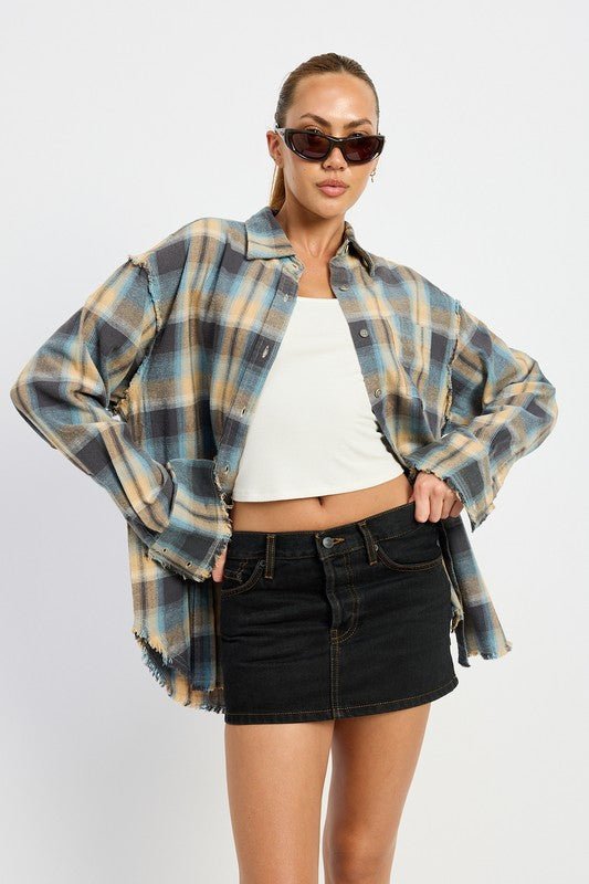 West Coast Deep Flannel Shirt - KIOKO