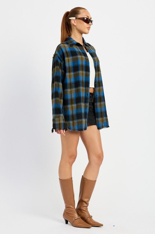 West Coast Deep Flannel Shirt - KIOKO