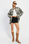 West Coast Deep Flannel Shirt - KIOKO