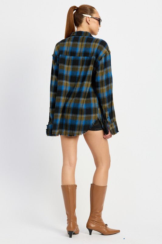 West Coast Deep Flannel Shirt - KIOKO