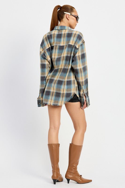 West Coast Deep Flannel Shirt - KIOKO