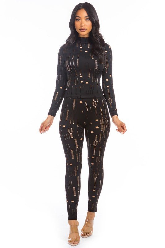 Wreck It Babe Pants Set - KIOKO