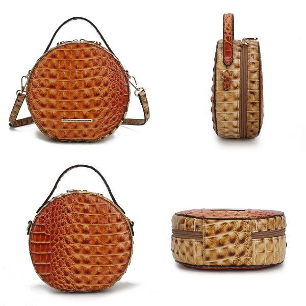 Ynnari Croc - Embossed Crossbody - KIOKO