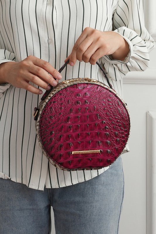 Ynnari Croc - Embossed Crossbody - KIOKO