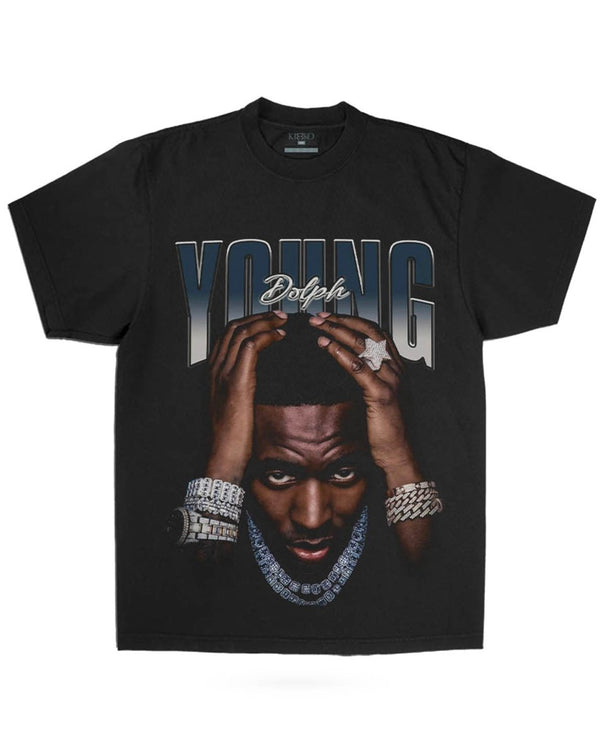 Young Dolph Big Face Graphic Tee - KIOKO