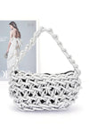 Zephyr Braided Luxe Shoulder Bag - KIOKO