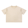 Throwback Mineral Wash Boxy Cotton T-Shirt
