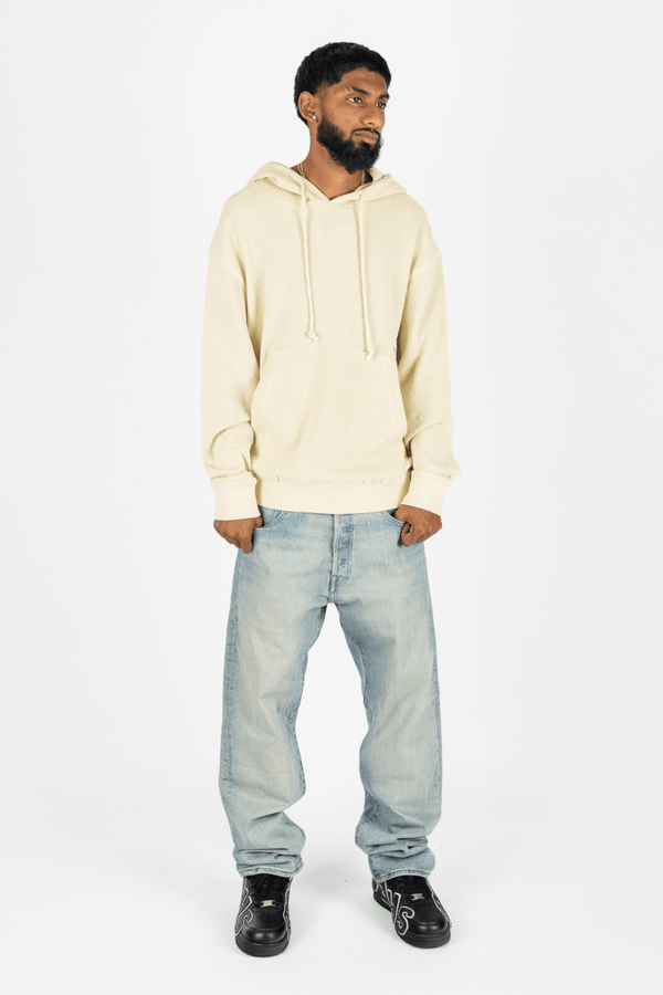 042 Clothing Waffle Knit Hoodie - KIOKO