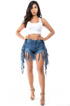 Fray Play Denim Shorts