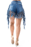 Fray Play Denim Shorts