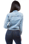 Pearl Studded Denim Jacket