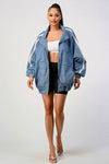 Oh So Comfy Denim Jacket - Denim