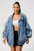 Oh So Comfy Denim Jacket - Denim