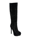 Nebula Rhinestone Embellished Stiletto Calf Boots - KIOKO