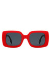 Square Retro Flat Top Fashion Sunglasses - KIOKO