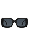 Square Retro Flat Top Fashion Sunglasses - KIOKO