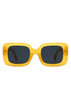 Square Retro Flat Top Fashion Sunglasses - KIOKO