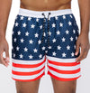 American Flag Board Shorts