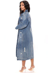 Downtown Living Denim Trench