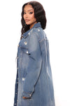 Downtown Living Denim Trench