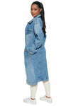 SEXY DENIM JACKET DRESS - KIOKO