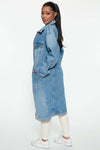 SEXY DENIM JACKET DRESS - KIOKO