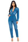 Inez Denim Jumpsuit