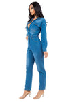 Inez Denim Jumpsuit