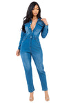 Inez Denim Jumpsuit