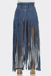 Fringe Affair Denim Skirt